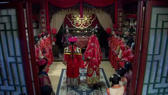 新还珠格格终于等到这一天尔康紫薇拜堂成婚结为夫妇