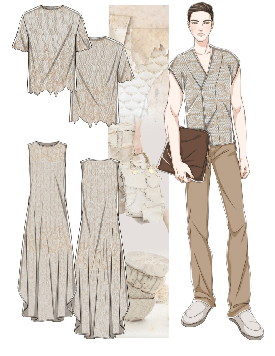 效果图 | 针织效果图赏析_设计