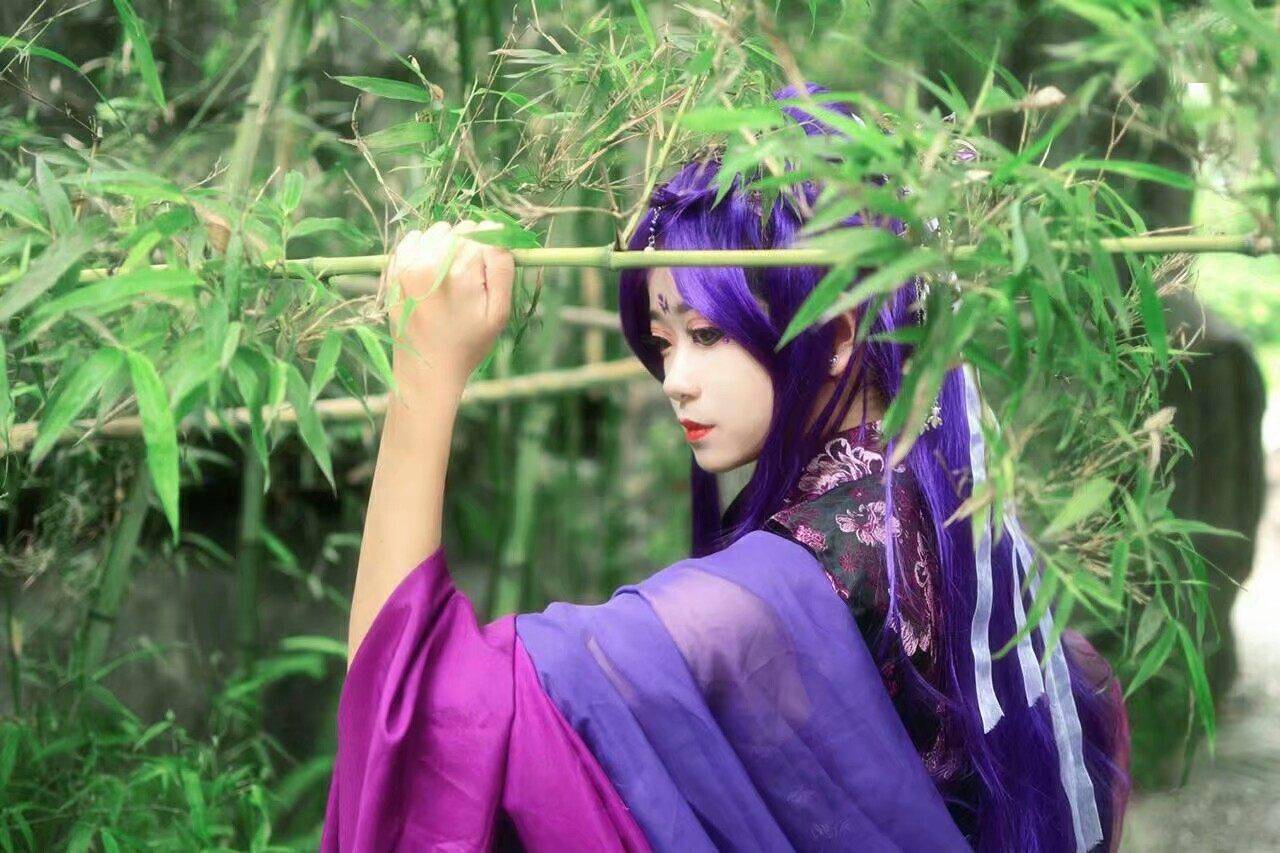 仙侠奇缘之花千骨紫薰浅夏cosplay