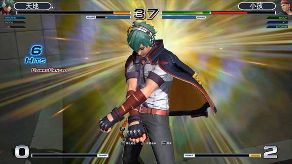 拳皇14瞬影玩出世界级水准残血逆袭征服小孩