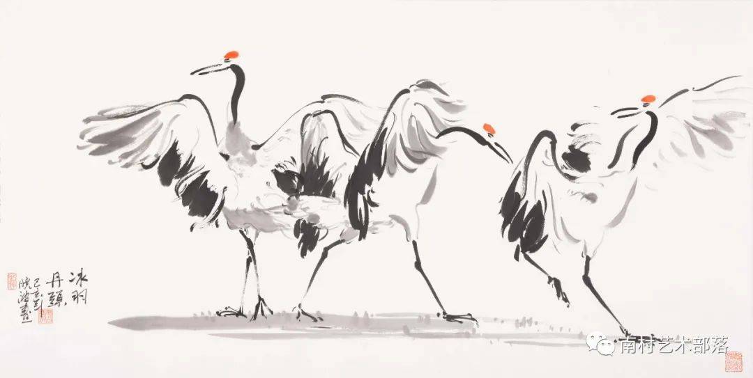 水墨丹青 · 鹤舞南村—鲁晓波中国画作品展