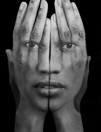 美术视觉错位超写实油画作品绘画风格独特