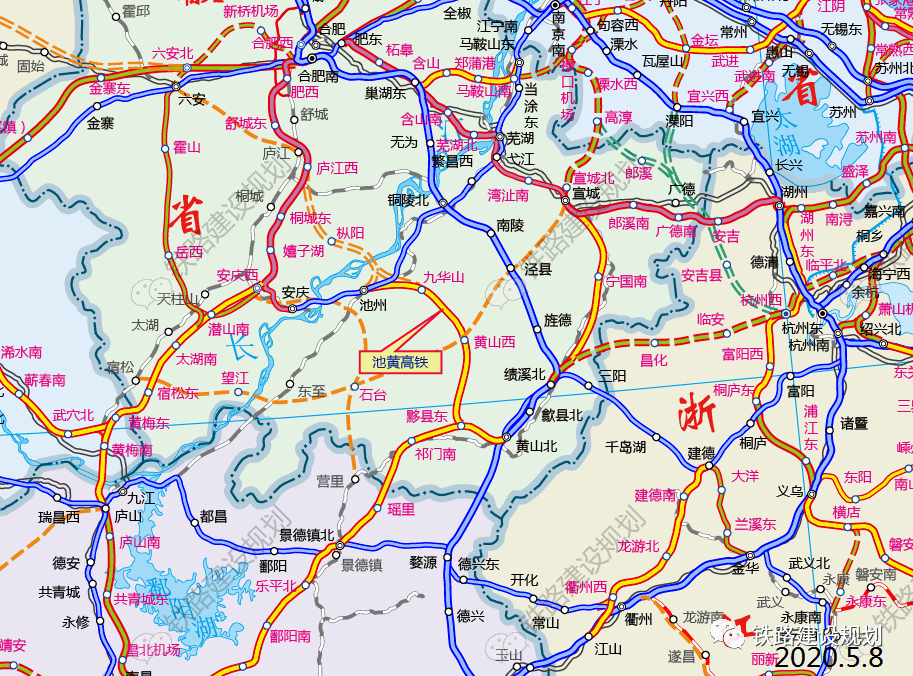 事关黄山,池州,宣城等多地!安徽2条高铁传来最新消息!