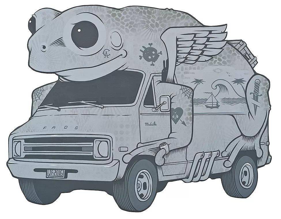 "啤酒独角马","青蛙汽车",可爱又奇异的结合