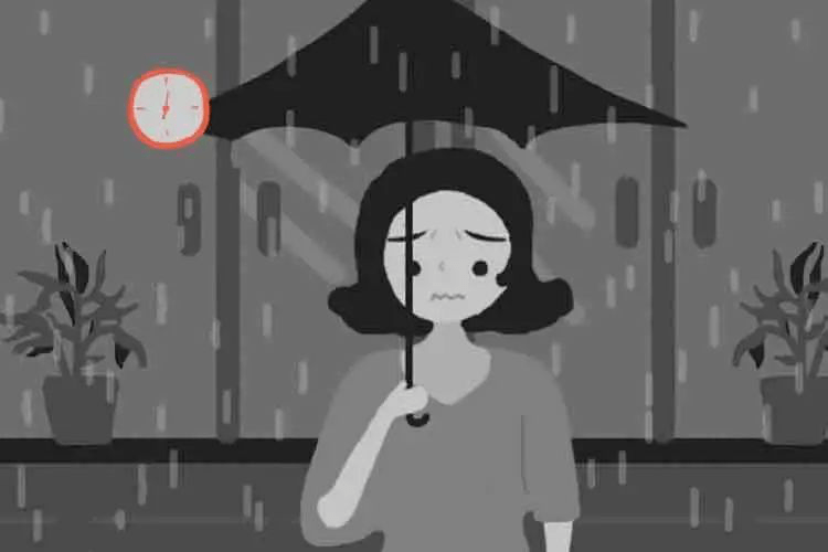 成年人的崩溃从一把雨伞开始