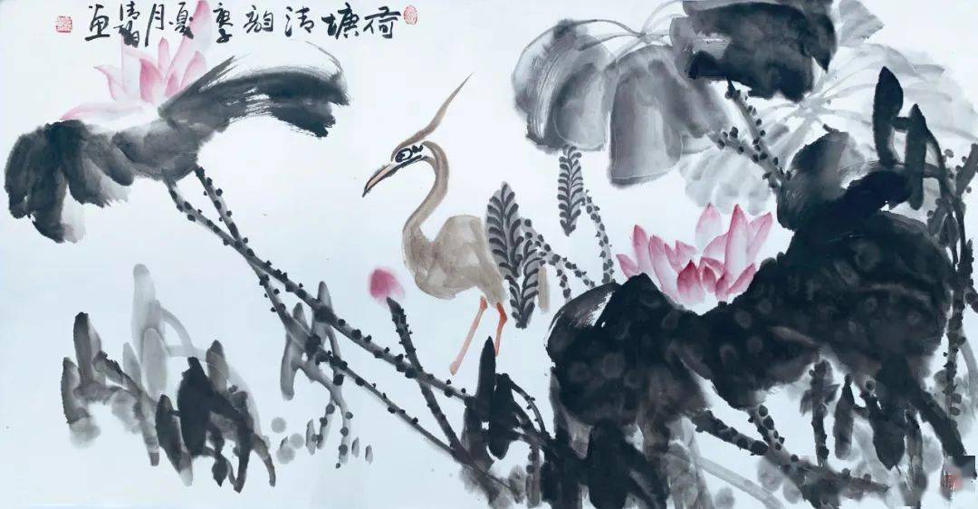 一日一画张清智秋趣