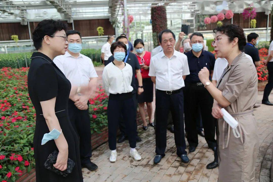 贾丽娜副市长视察第十九届长春农博会疫情防控工作