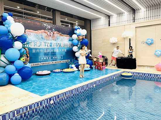 南充又一恒温泳池盛大开放,给您舒适的畅游体验!_派对