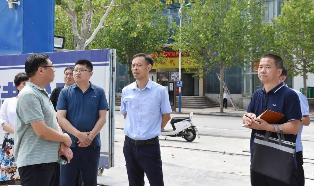 秦保建到常村镇调研项目建设工作_长垣