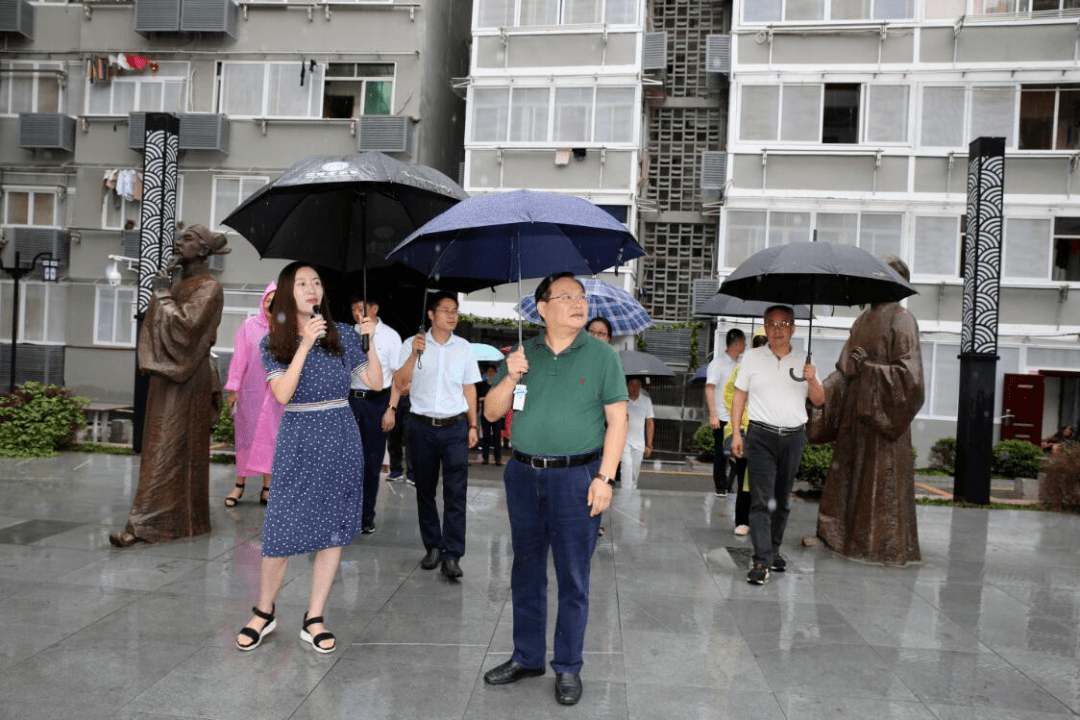市人大常委会副主任申少平率队督查我区市级民生实事项目建设情况