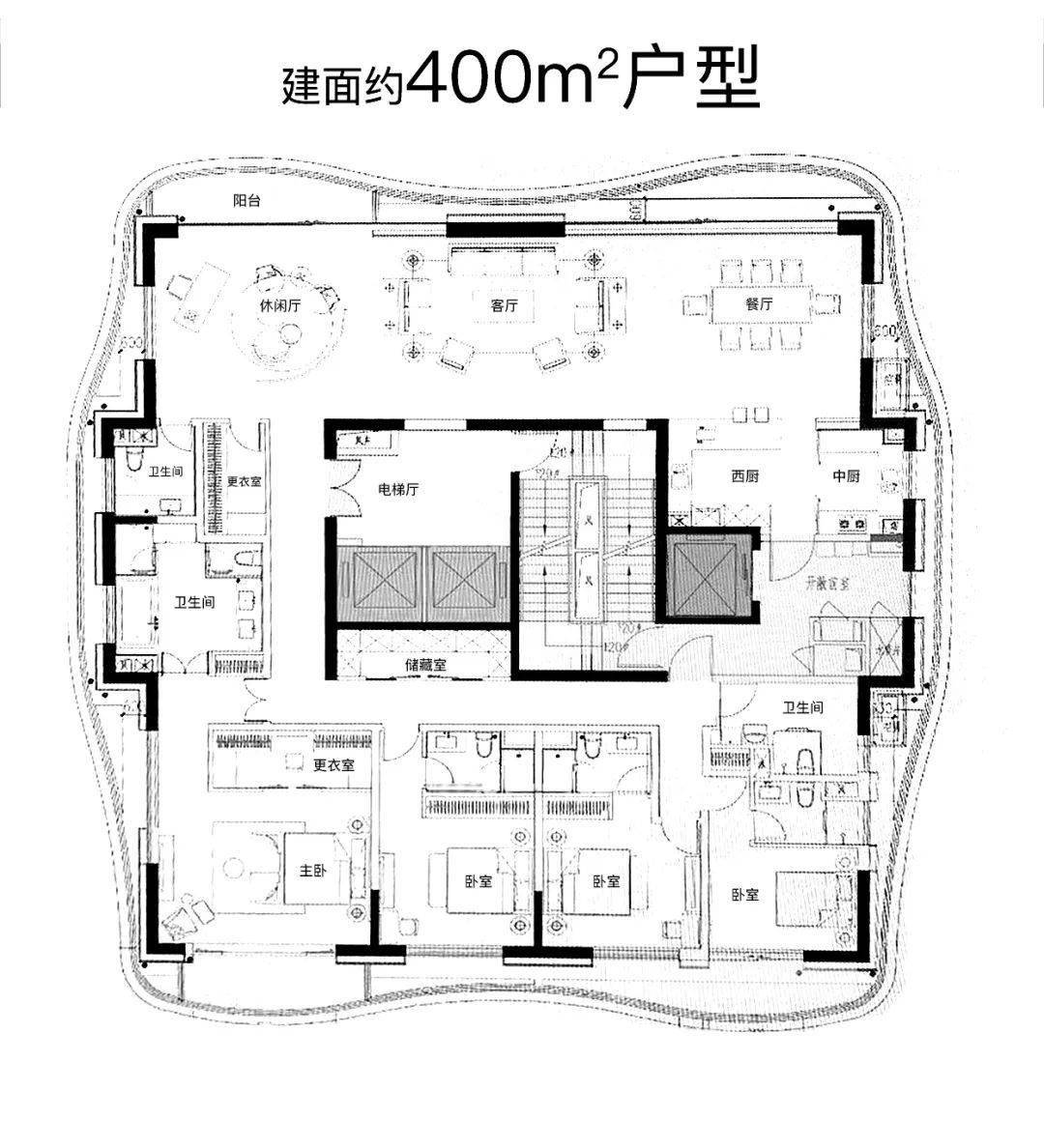 上海九庐豪宅房型图图片