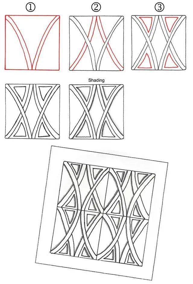 [禅绕画]一看就会的零基础绘画入门教程