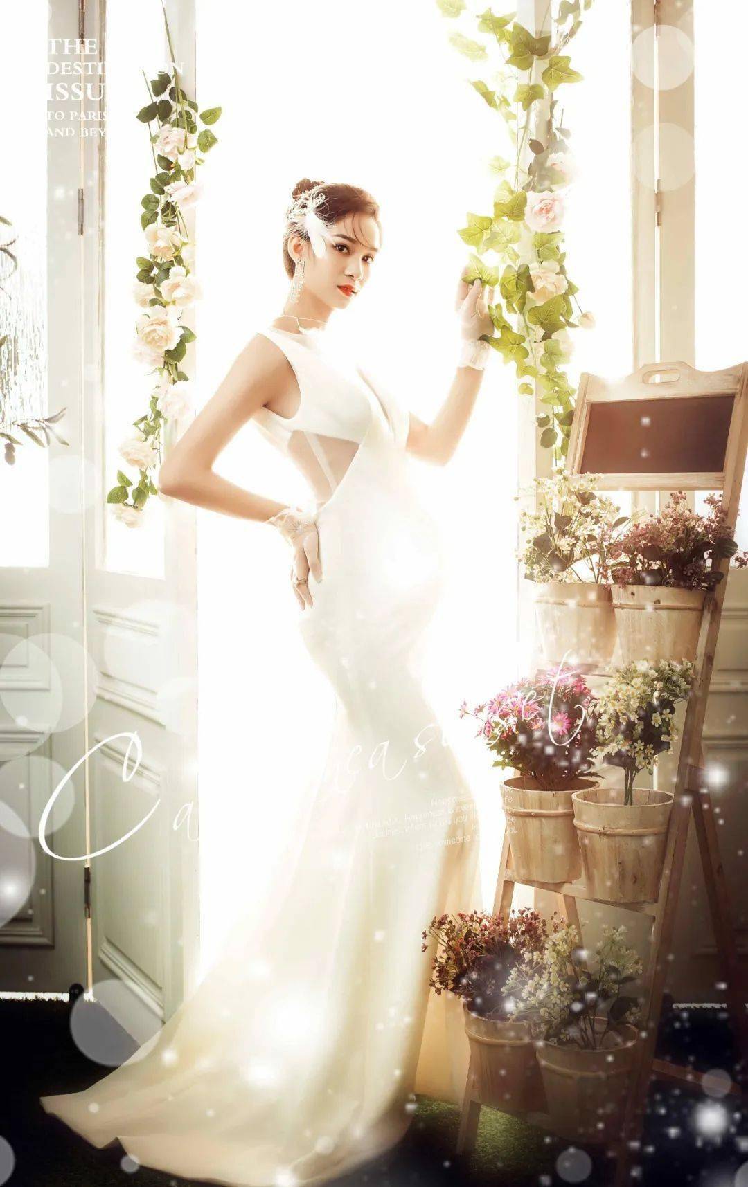 孕妈客照丨这样的梦幻超仙孕妈,有没有美到你?