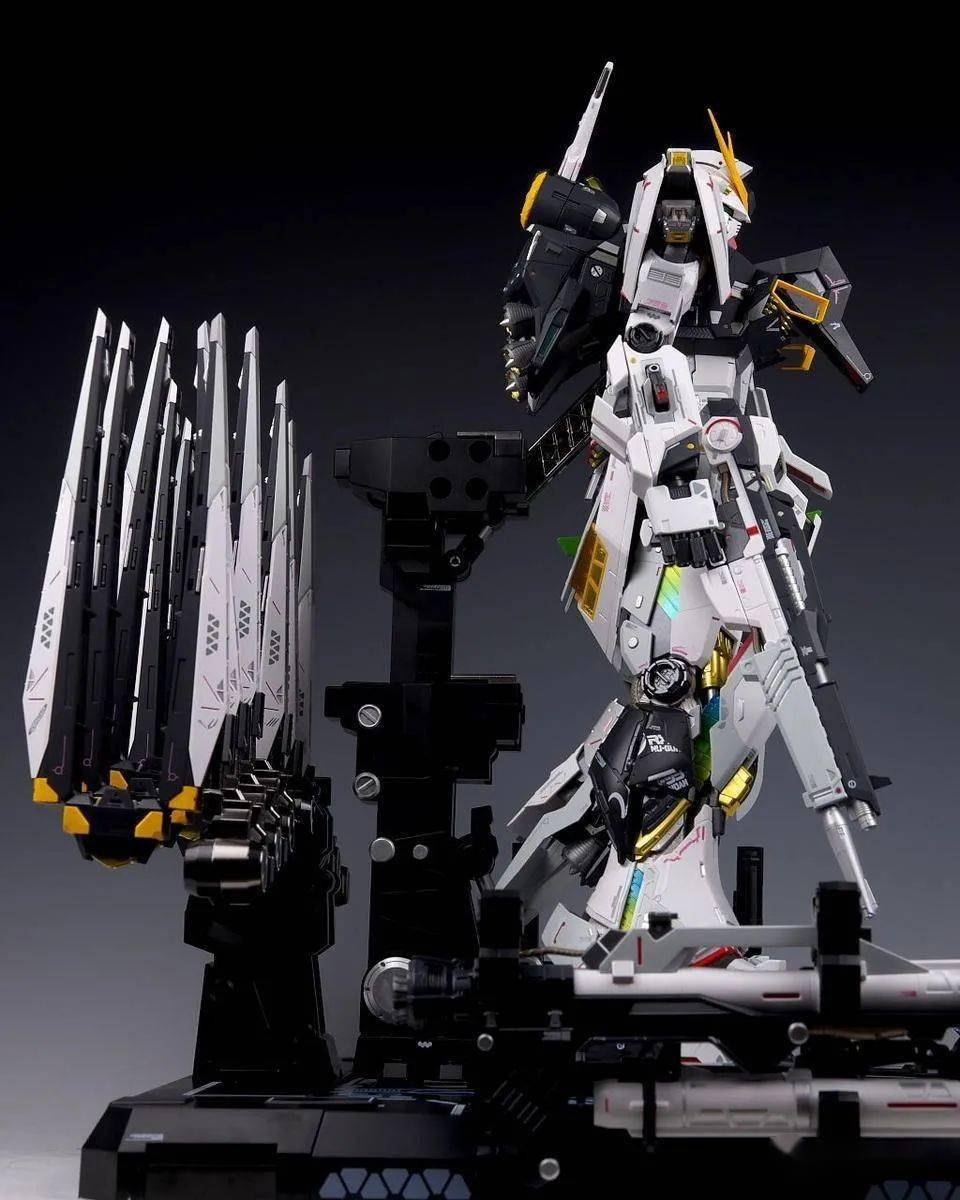 官评万代7月魂限解体匠机牛高达浮游炮扩展包实物测评图