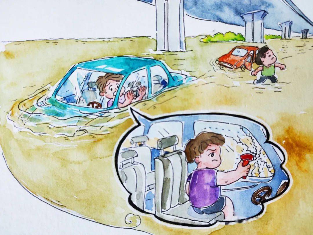 【微科普】暴雨导致城市内涝,公众应该如何避险?