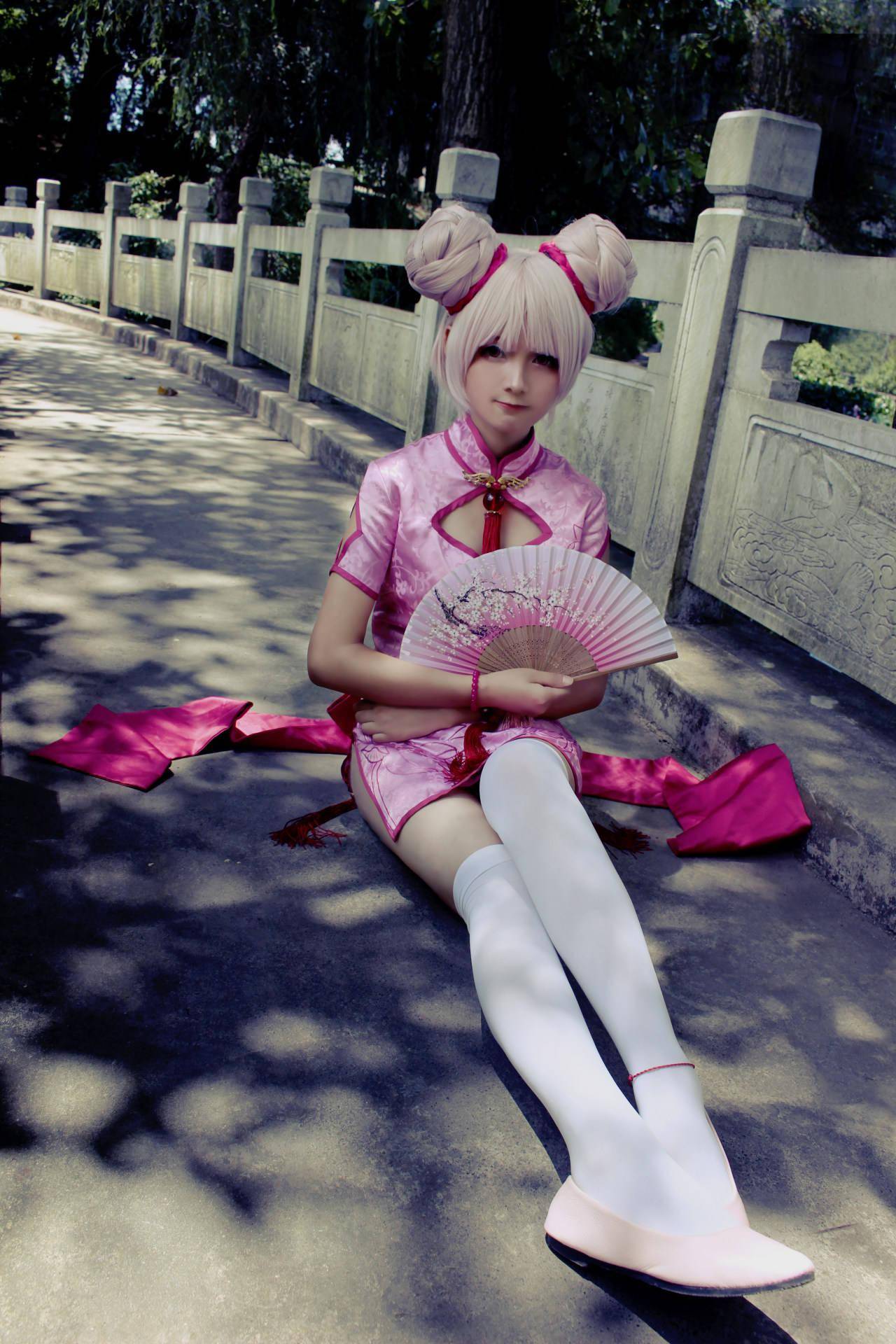 王者荣耀 小乔孙尚香同人旗袍cosplay