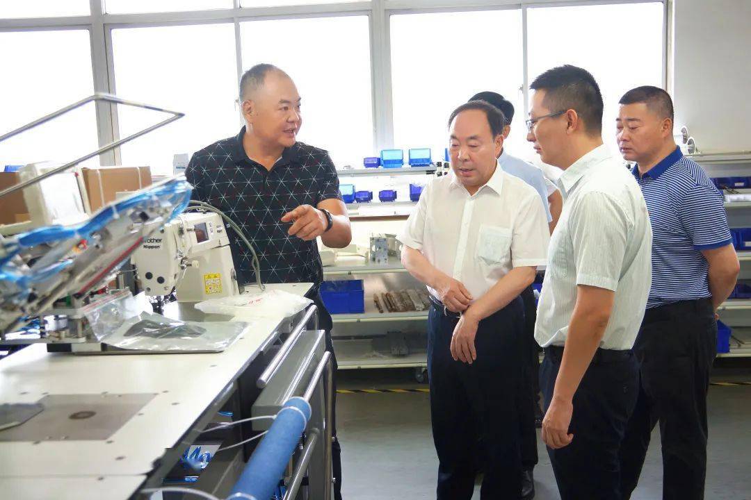 常州市天宁区区委书记宋建伟一行莅临imb参观指导