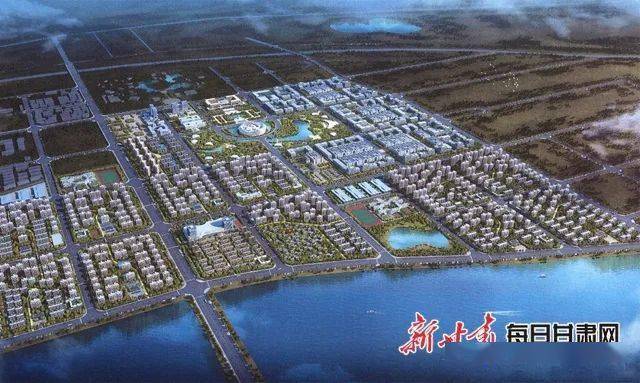 中核集团嘉峪关南市区生活保障区项目总体规划200万平方米,总建筑面积