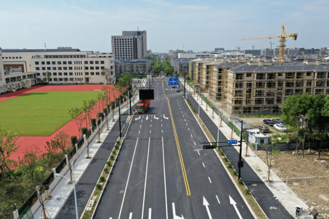 航拍实景大图临平这些道路有大变化