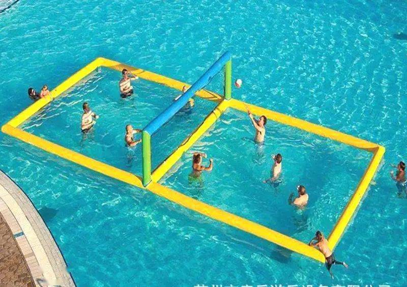 号外~号外!男女混合双打,水上排球即将开赛