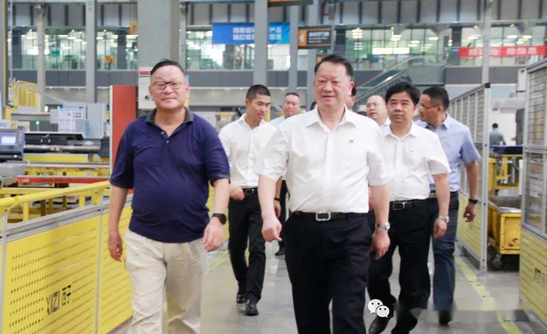 嘉兴市及嘉兴经开区领导视察西子电梯科技