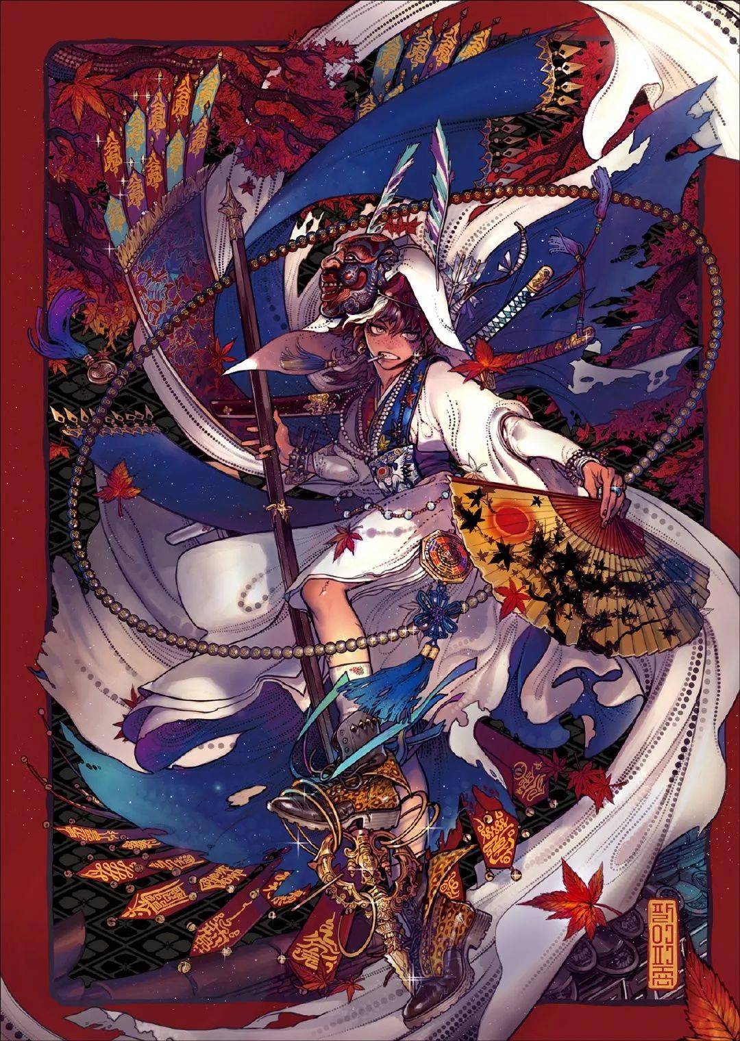 漫改同人画作大佬经典的韩式画风赋予每幅画灵魂自由插画师82pigeon