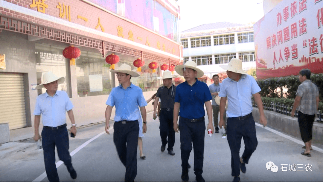 石城县委副书记张小川农村人居环境整治常态高压推进