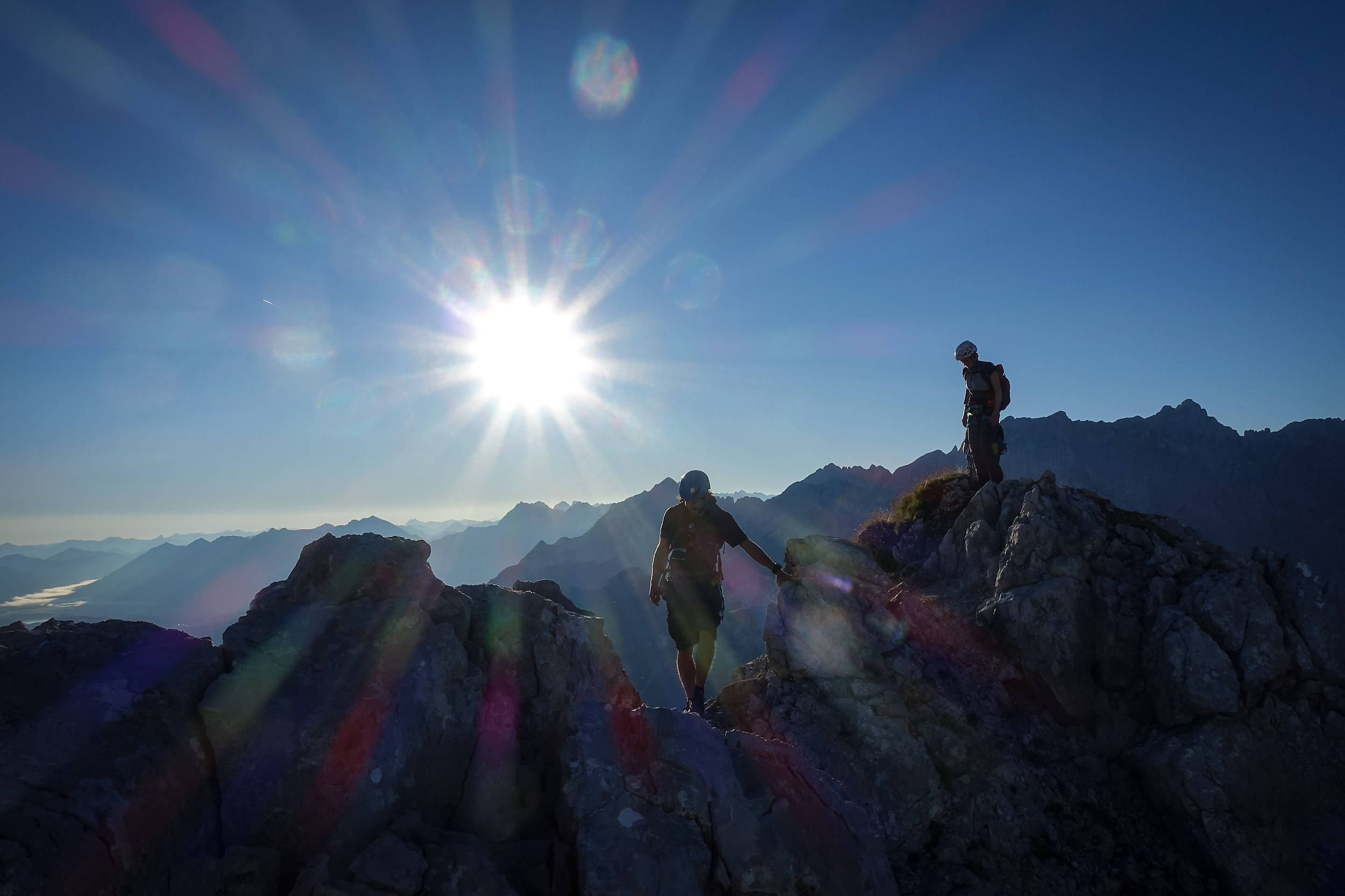 攀登霍赫布拉森山