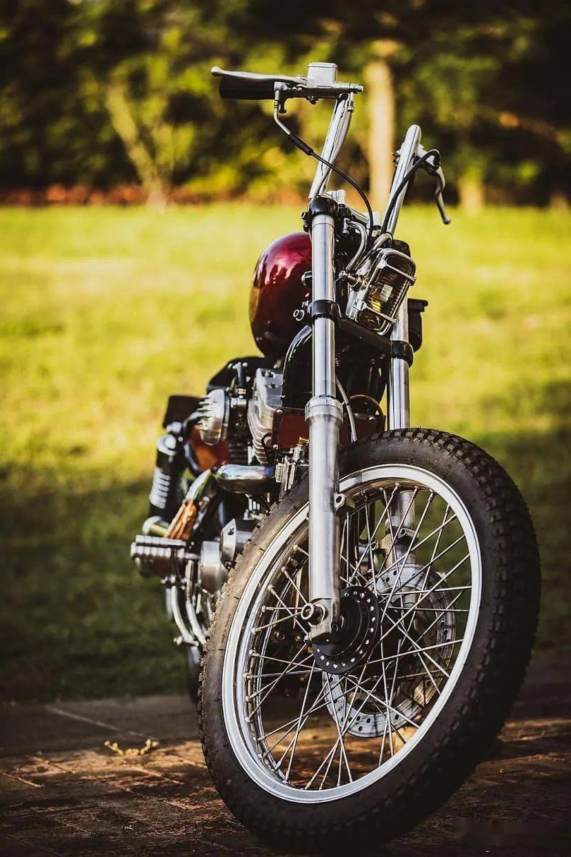 哈雷883l完全跳脱出原厂设计的改装每日一车