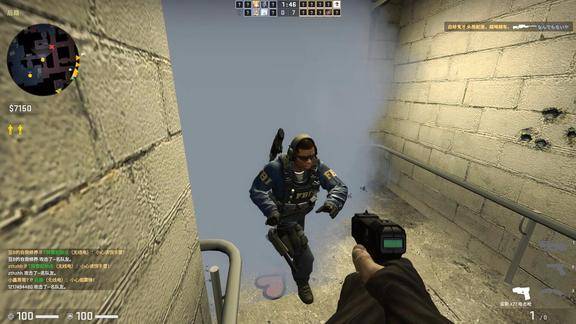 csgo不怕老六会绕后就怕老六起电枪