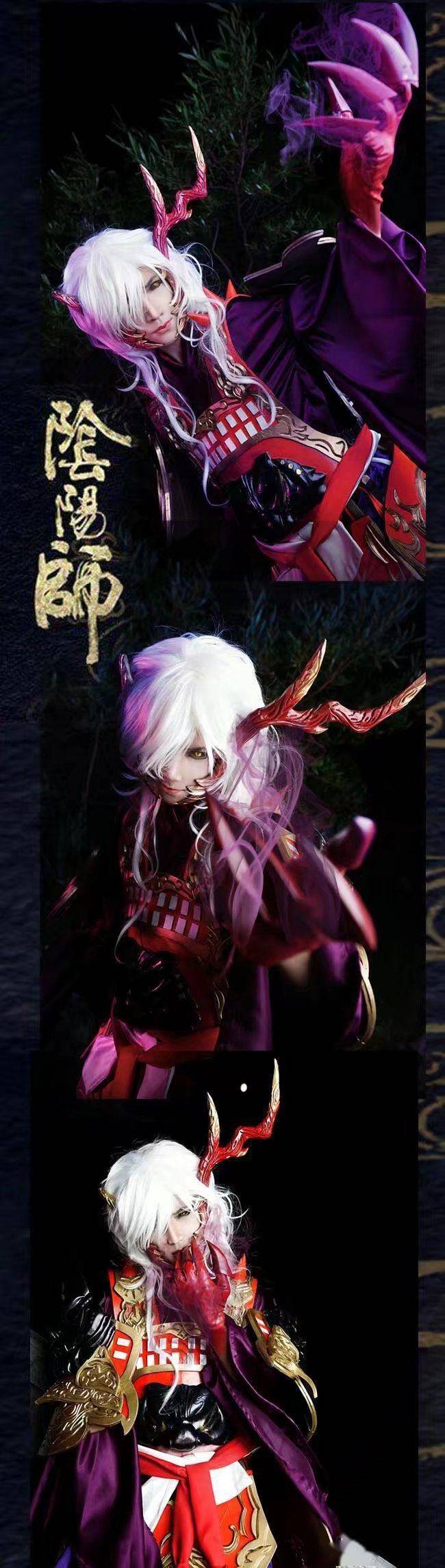 角色名:茨木童子 cn:coser-梅花雨这套片子呢~是大夏天的时候拍的