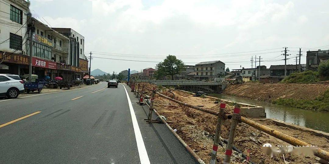 浒湾316国道全线改造完成