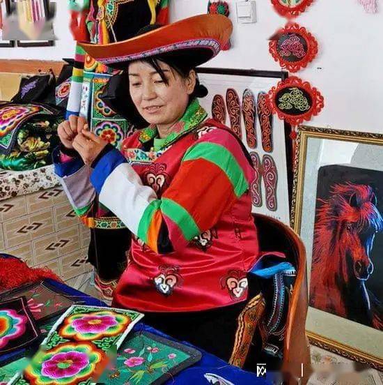 青绣产业绣出青海新名片