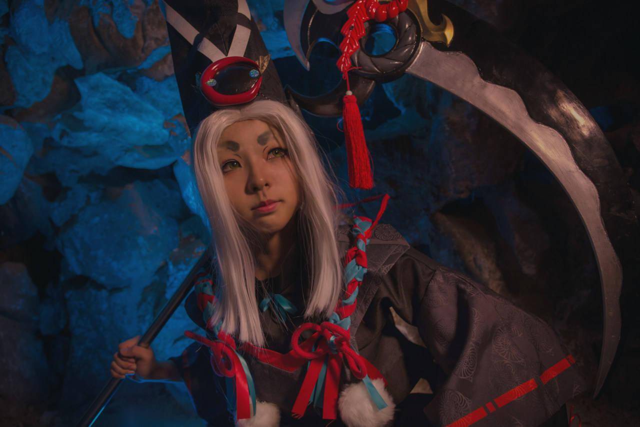 阴阳师黑童子白童子cosplay