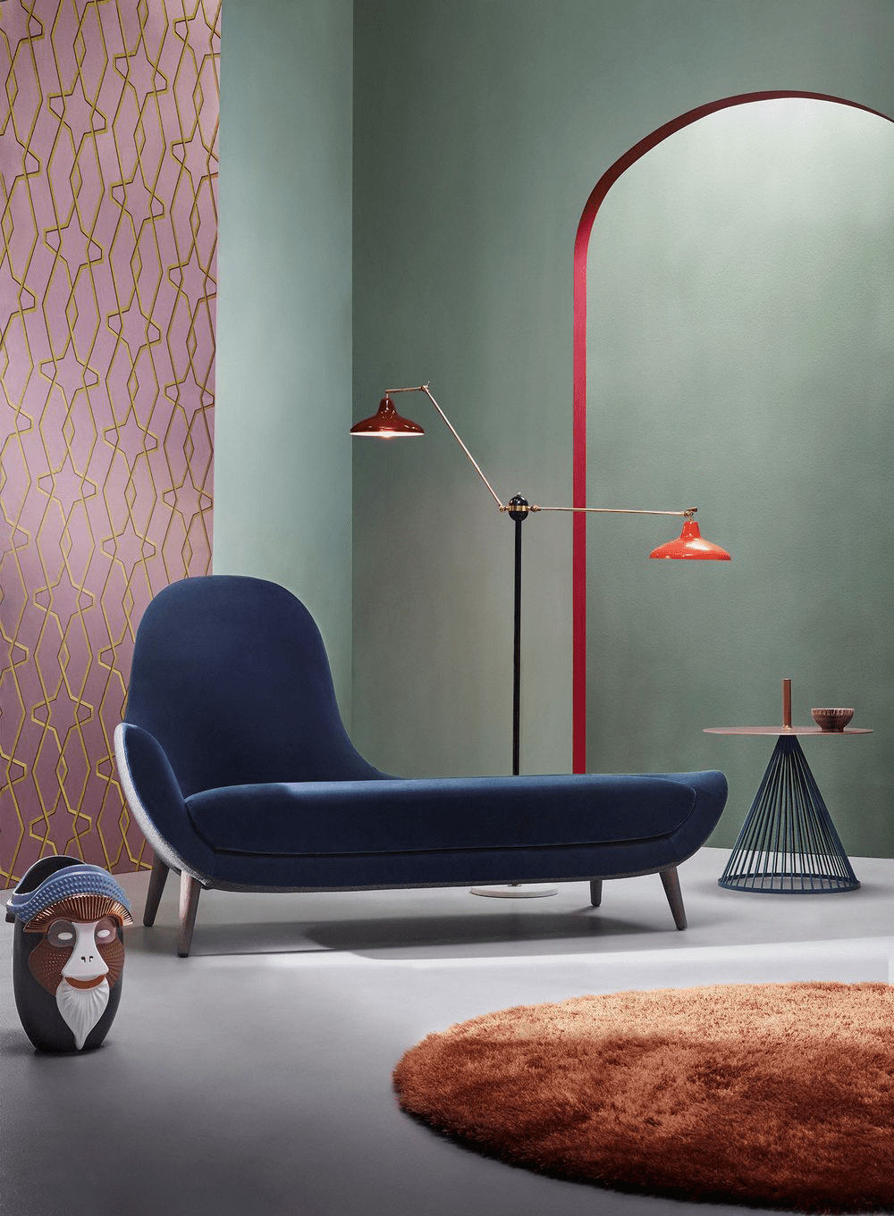 马卡龙色的软装搭配爱极了这么甜的空间设计