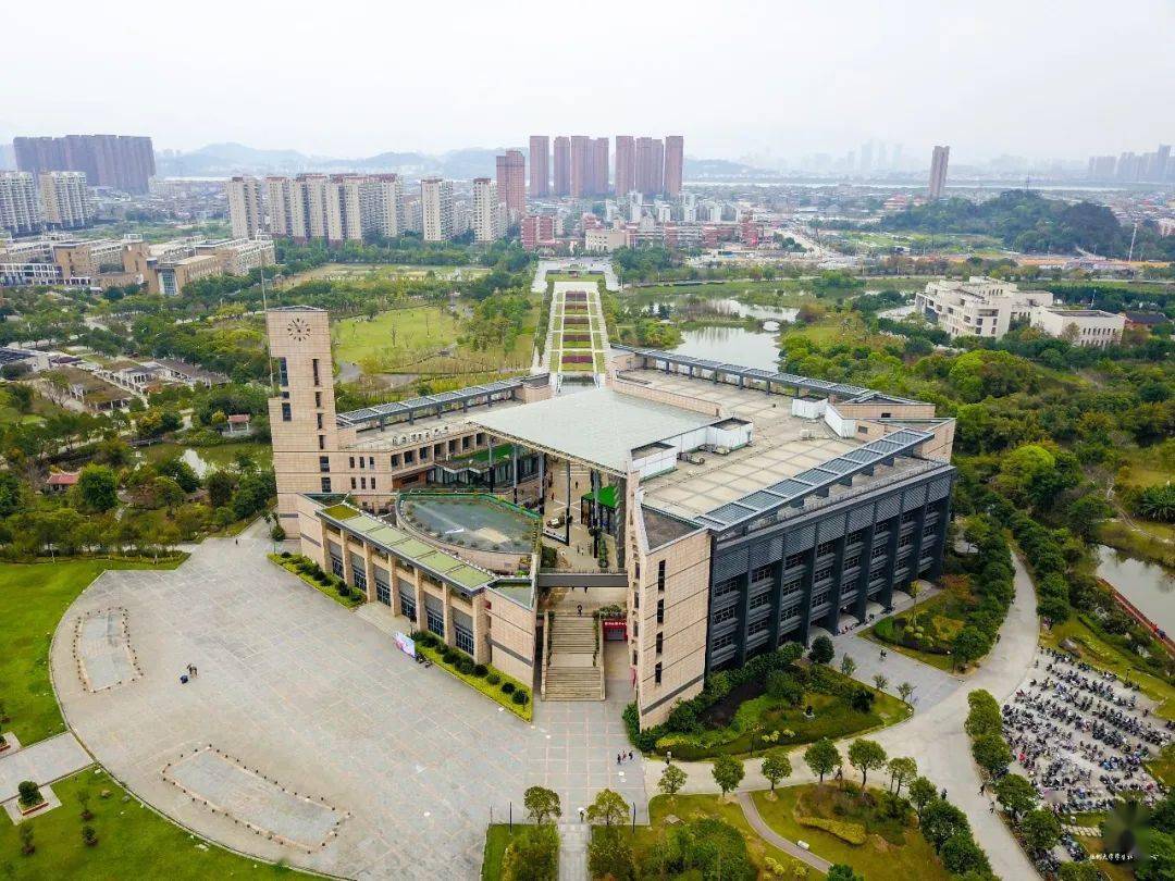 福州大学俯瞰图图片