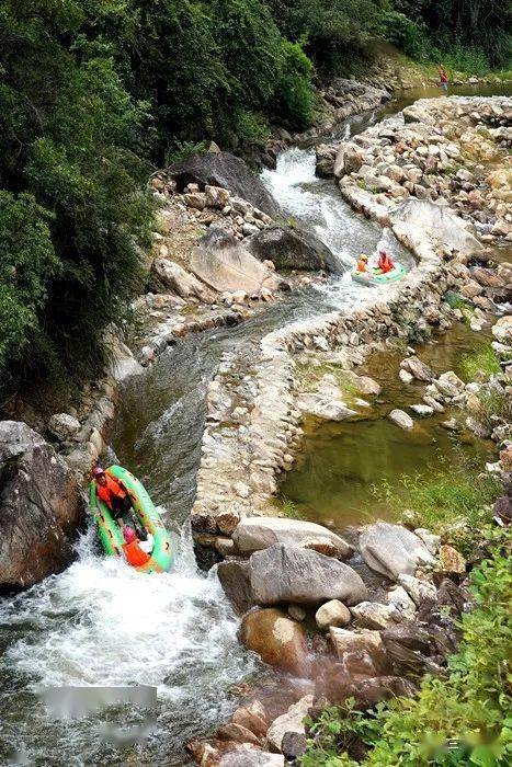 风展红旗如画三明走到将乐常口漂流去