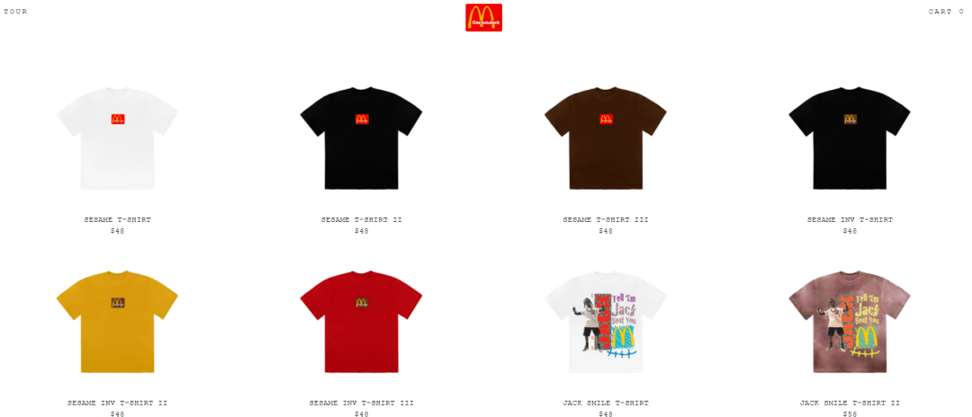 travisscottx麦当劳联名单品正式公布ts汉堡套餐已卖疯