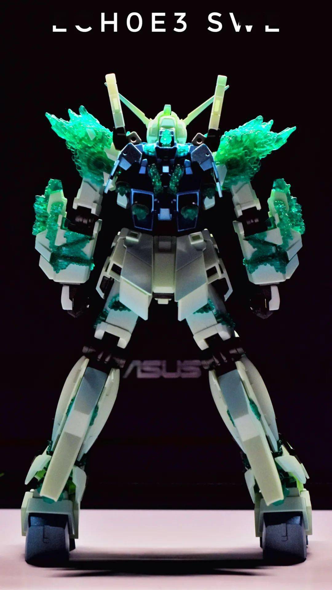 hg结晶独角兽渐变阴影涂装