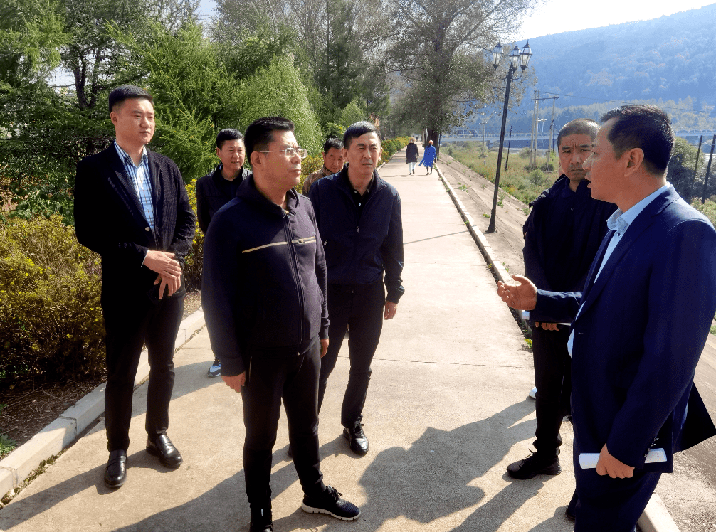 工作动态友好区委书记印岩开展巡河工作