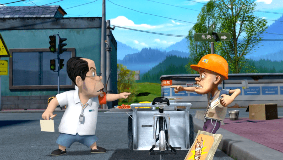 烧烤好吃也不要乱吃哦光头强知道厉害关系了傈僳语版熊出没之强哥烧烤