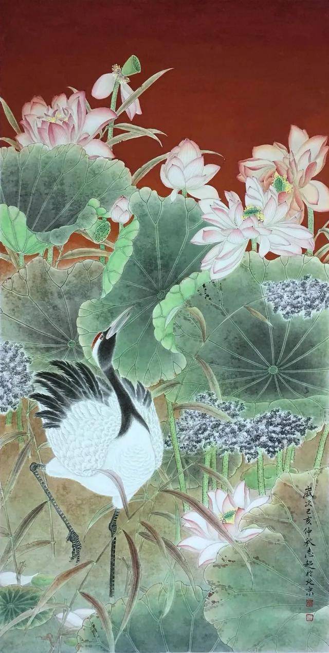 梁志超工笔花鸟画精品展