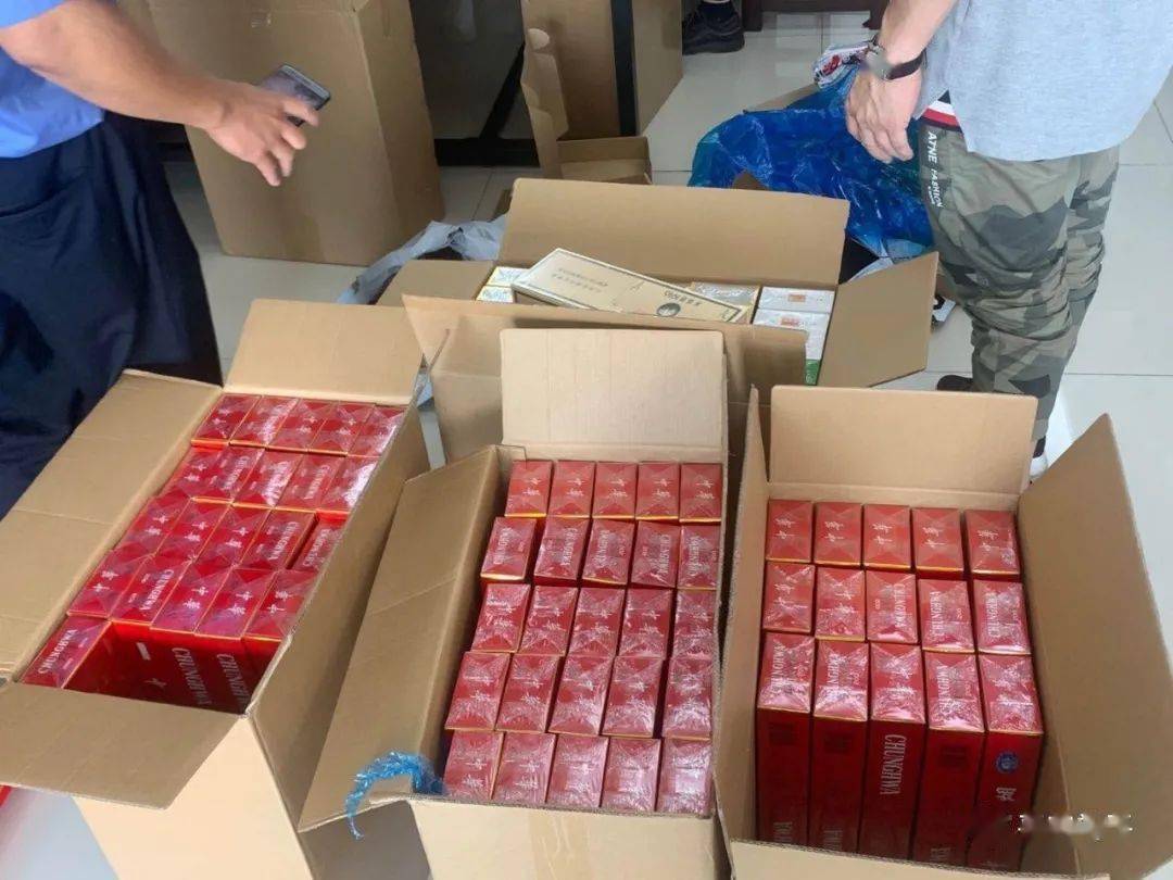 1313条假烟1000瓶假酒常平这里卖的烟酒全部都是假的