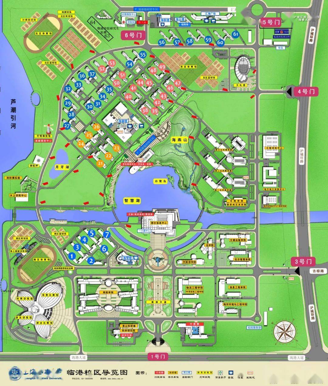 海南大学海甸校区地图图片
