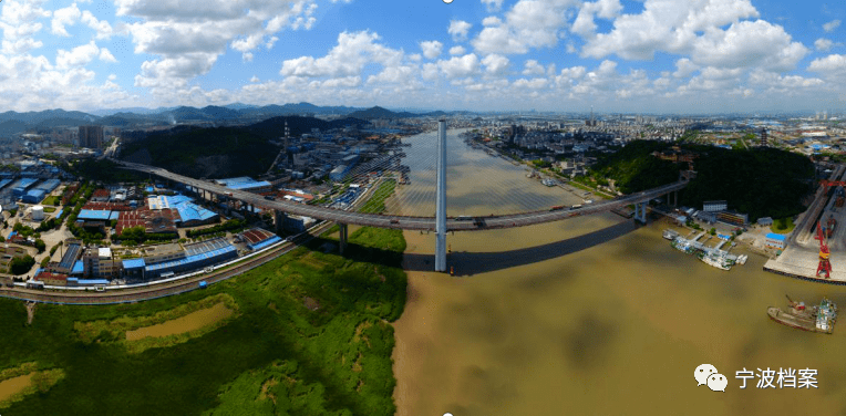 美侖美奐三官堂大橋通車在即記憶30年來跨越甬江的九座大橋