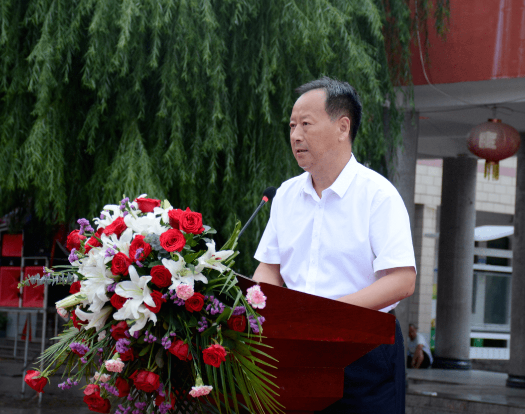 郸城三高隆重举行2020年秋季开学典礼暨教师节表彰大会