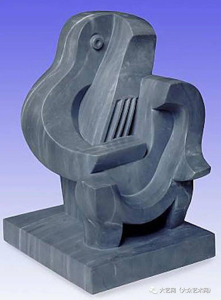 大众艺术网难得一见毕加索名人圈里的立体派雕塑家立陶宛出生法国美国