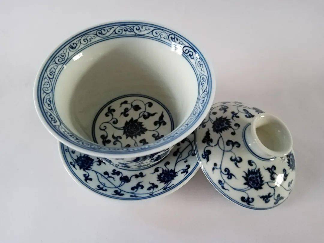 白浒窑明代玉茗堂款系列青花瓷中秋展售