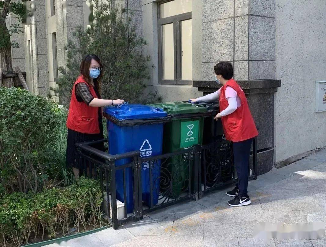 两桶一袋效果不赖大兴这29个小区垃圾分类添新设备