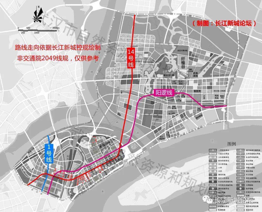 新区大道已相继开工期待14号线能纳入第五轮建设规划为长江新区交通
